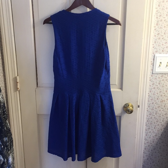 GUESS sleeveless dress bright blue size 10 - Picture 6 of 6